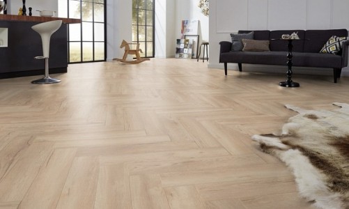 Ламинат Swiss Krono Herringbone Дуб Байкал D8229 / Дуб Тулуза D3678