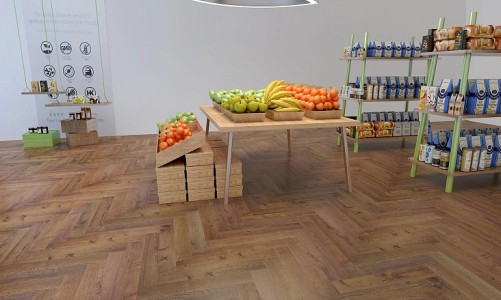 Vinilam - Виниловые полы Vinilam Herringbone Паркет Версальский IS11177 Виниловые полы Vinilam Herringbone Паркет Версальский IS11177