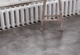 SPC ламинат под плитку Vinilam Ceramo Stone Серый Бетон 61602