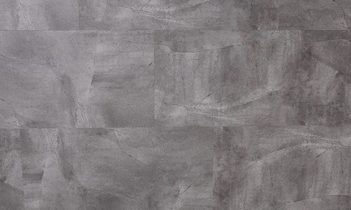 SPC ламинат под плитку Vinilam Ceramo Stone Серый Бетон 61602