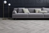 Ламинат Faus Master Light Grey Chevron S180086
