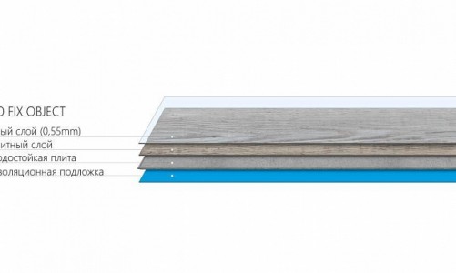 SPC ламинат Vinyline Hydro Fix Object Oak Chur