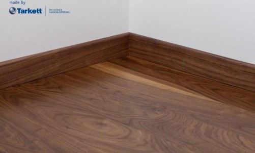Плинтус Tarkett Шпонированный 80x20 мм Орех