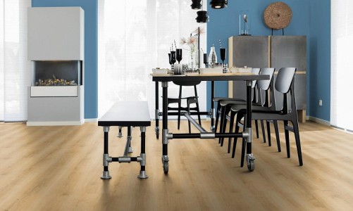 Виниловые полы Wineo 800 wood Дуб Пшеничный Золотой DB00080