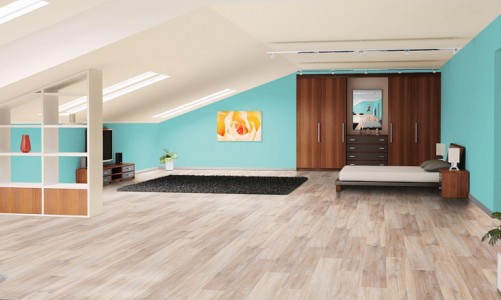 Замковый пробковый пол Corkstyle Wood XL Oak Gekalkte New