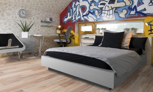 Замковый пробковый пол Corkstyle Wood XL Oak Gekalkte New