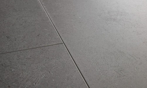 ПВХ плитка Quick-Step Ambient Click Минеральная крошка серая AMCL40138