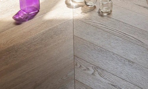 Виниловые полы Vinilam Parquet Chevron Шеврон Шампань RI153616CL4