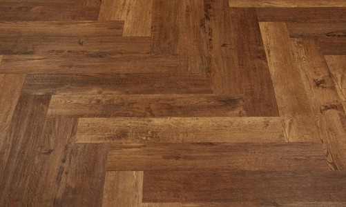 Виниловые полы Vinilam Herringbone Паркет Парижский IS11155