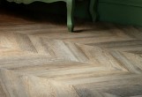 Виниловые полы Vinilam Parquet Chevron Шеврон Шампань RI153616CL4