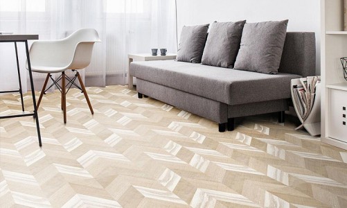 Corkstyle - Замковый пробковый пол Corkstyle Chevron Chevron Creme Замковый пробковый пол Corkstyle Chevron Chevron Creme