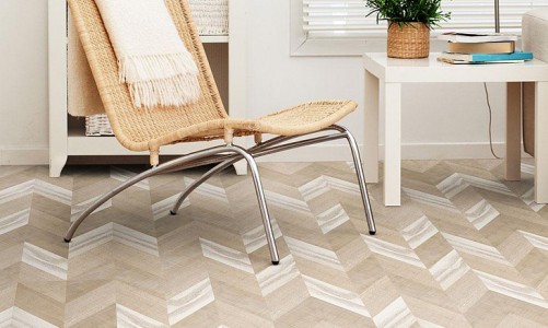 Corkstyle - Замковый пробковый пол Corkstyle Chevron Chevron Creme Замковый пробковый пол Corkstyle Chevron Chevron Creme