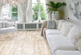 Клеевой пробковый пол Corkstyle Wood XL Dolomit White