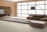 Замковый пробковый пол Corkstyle Wood Esche Weiss