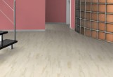 Замковый пробковый пол Corkstyle Wood Esche Weiss