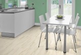 Замковый пробковый пол Corkstyle Wood Esche Weiss