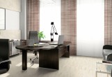 Замковый пробковый пол Corkstyle Wood Esche Weiss