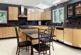 Замковый пробковый пол Corkstyle Wood Esche Weiss