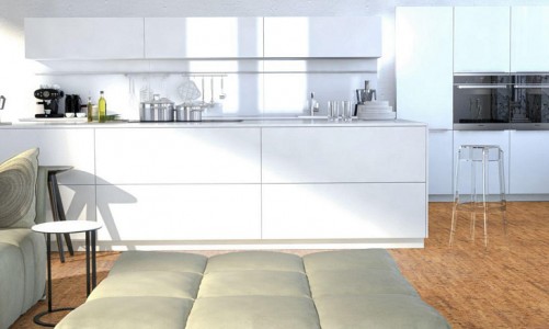Замковый пробковый пол Corkstyle Ecocork Linea