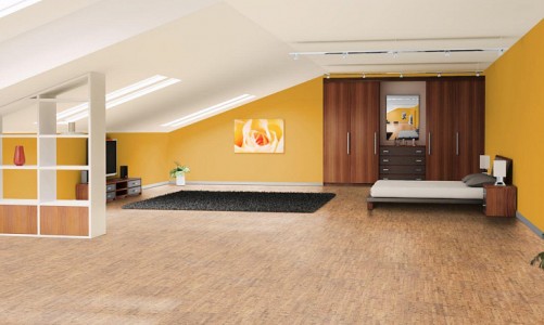 Замковый пробковый пол Corkstyle Ecocork Linea