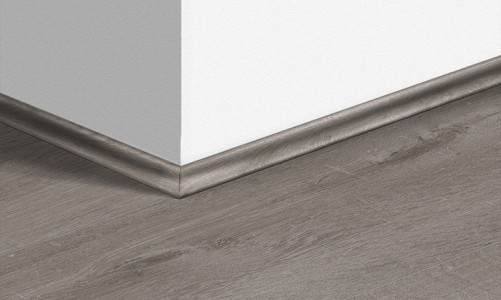 Плинтус виниловый Quick-Step Vinyl Скоция 17х17 мм Дуб хлопковый темно-серый 40202