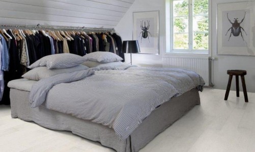 Паркетная доска Upofloor Art Design Дуб White Marble 3S