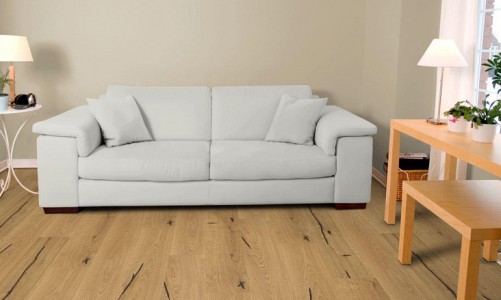 Замковый пробковый пол Corkstyle Wood XL Oak Accent