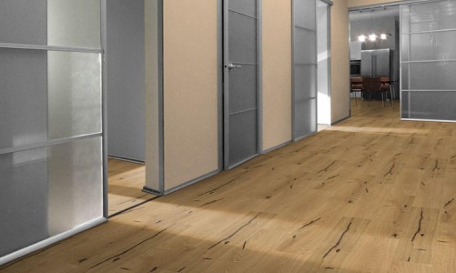 Замковый пробковый пол Corkstyle Wood XL Oak Accent