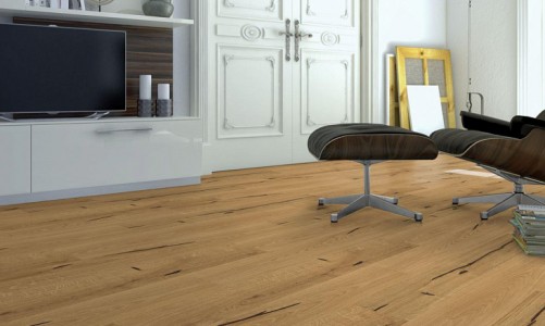 Замковый пробковый пол Corkstyle Wood XL Oak Accent