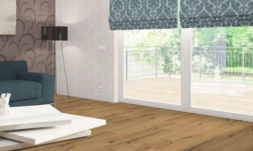 Замковый пробковый пол Corkstyle Wood XL Oak Accent