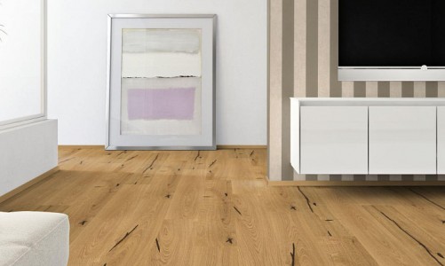 Замковый пробковый пол Corkstyle Wood XL Oak Accent