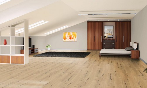 Замковый пробковый пол Corkstyle Wood XL Oak Accent