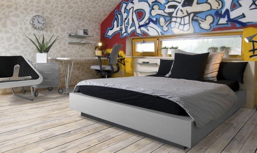 Замковый пробковый пол Corkstyle Wood Dupel Planke