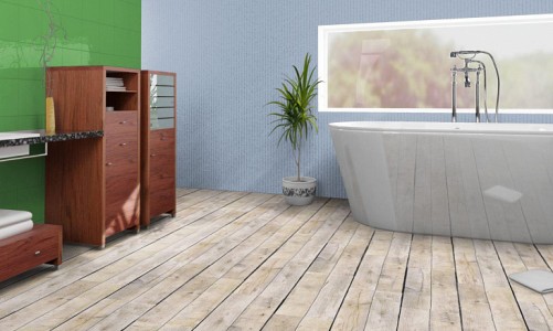 Замковый пробковый пол Corkstyle Wood Dupel Planke
