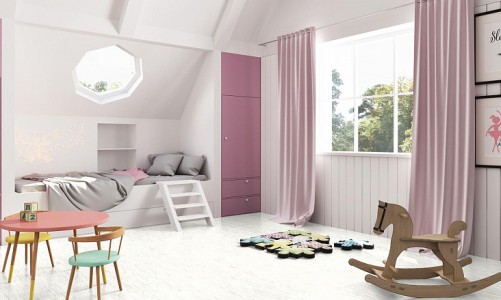 Ламинат Quick-Step Eligna Сосна белая затертая U1235