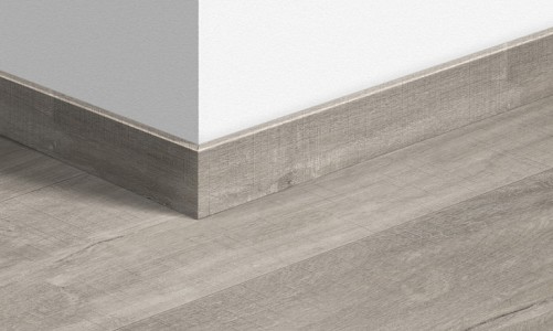 Quick-Step - Плинтус виниловый Quick-Step Vinyl 58х12 мм Дуб каньон серый пиленый 40030 Плинтус виниловый Quick-Step Vinyl 58х12 мм Дуб каньон серый пиленый 40030