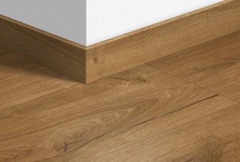 Плинтус ламинированный Quick-Step Паркетный 77х14 мм Дуб натуральный 1848