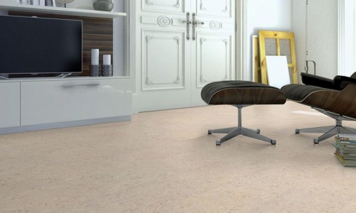Замковый пробковый пол Corkstyle Ecocork Madeira White