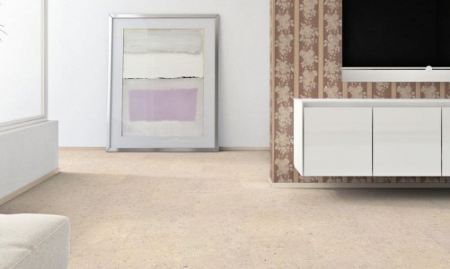 Замковый пробковый пол Corkstyle Ecocork Madeira White