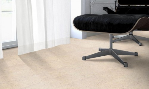 Замковый пробковый пол Corkstyle Ecocork Madeira White