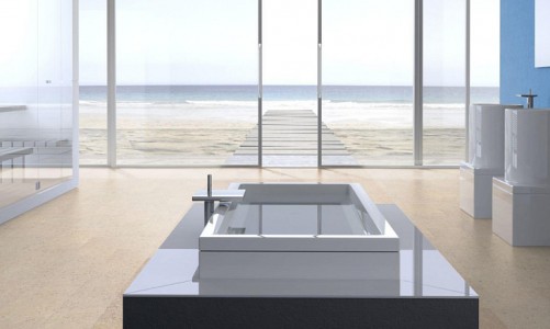 Замковый пробковый пол Corkstyle Ecocork Madeira White