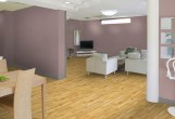 Клеевой пробковый пол Corkstyle Wood Oak