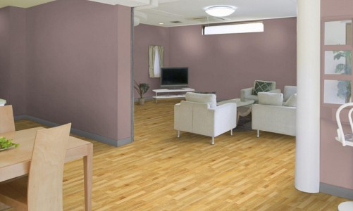 Клеевой пробковый пол Corkstyle Wood Oak