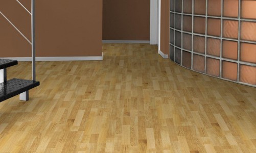 Клеевой пробковый пол Corkstyle Wood Oak