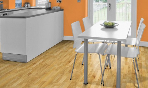 Клеевой пробковый пол Corkstyle Wood Oak