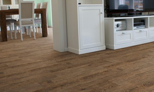 Замковый пробковый пол Corkstyle Wood Oak Brushed