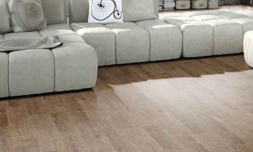 Замковый пробковый пол Corkstyle Wood Oak Brushed