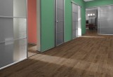 Замковый пробковый пол Corkstyle Wood Oak Brushed