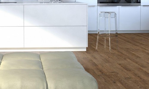 Замковый пробковый пол Corkstyle Wood Oak Brushed