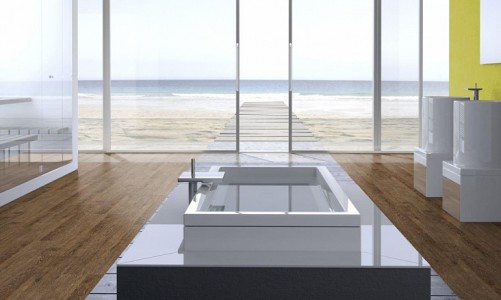 Замковый пробковый пол Corkstyle Wood Oak Brushed